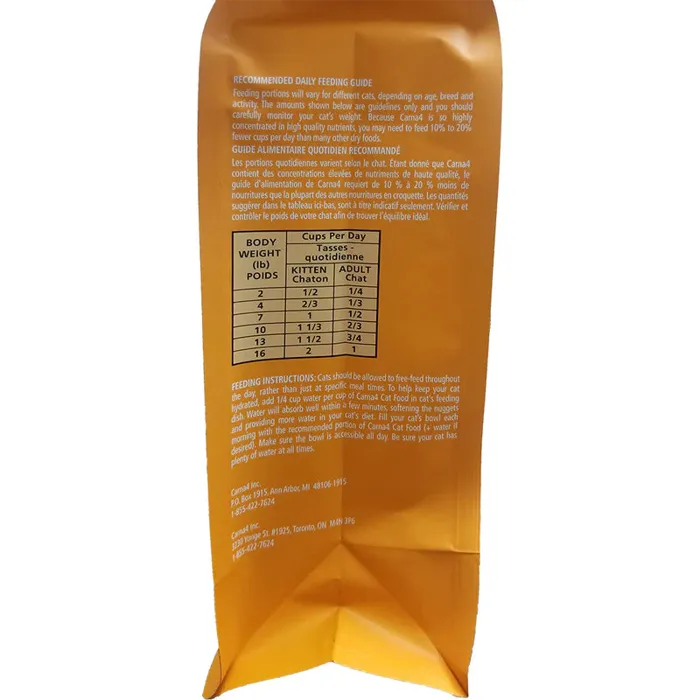 Carna4 Cat Grain Free Fish 4#