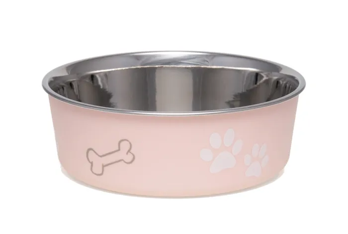 Loving Pets Bella Bowl Pink Small