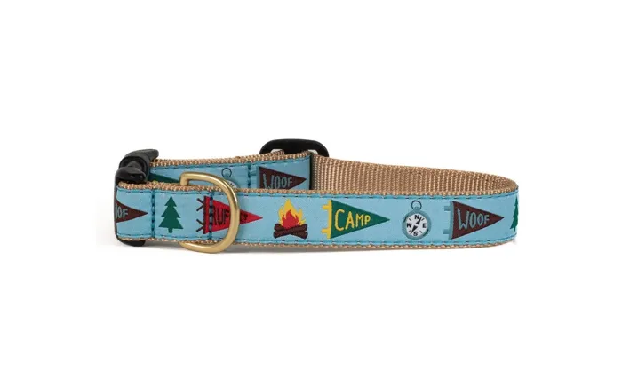 Up Country Collar Camp Woof Small Narrow