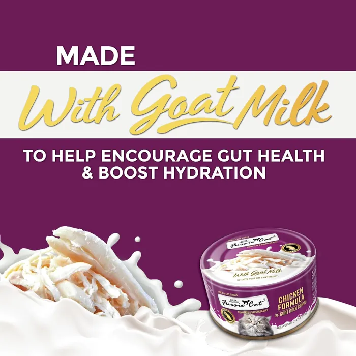 Fussie Cat Chicken in Goat Milk 2.47oz