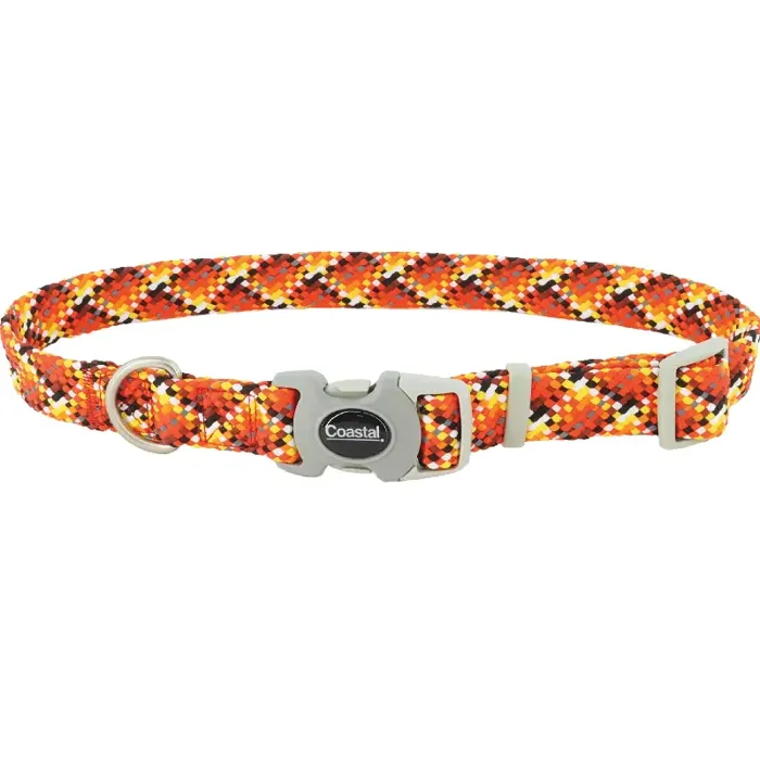 Pro Active Woven Reflective Collar Burning - 5/8"x