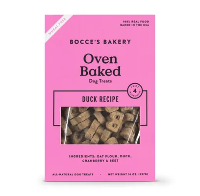 Bocce's Bakery Dog Gf Duck Biscuits 14 Oz