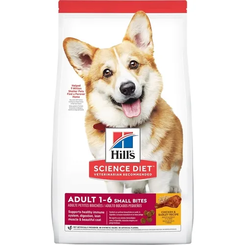 Adult Sm Bites Chkn & Barley Dog Food 5-lb