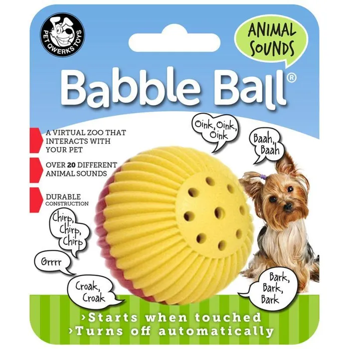 Animal Babble Ball - Small - 2" Diameter