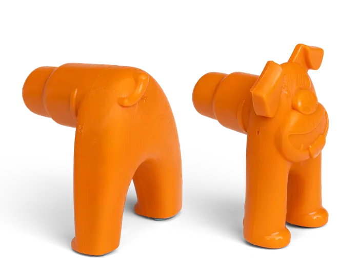 West Paw Toppl Stopper Orange