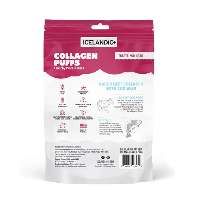 Icelandic Cat Collagen & Fish Puffs 0.5oz
