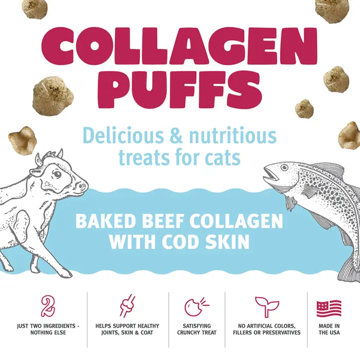 Icelandic Cat Collagen & Fish Puffs 0.5oz