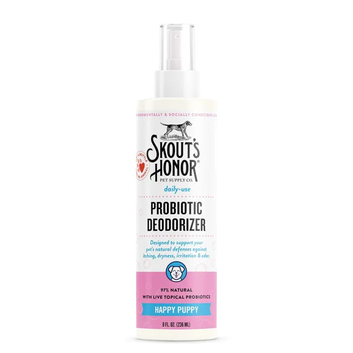 Daily Use Deodorizer Happy Puppy 8oz Sh21ldhp8 Skout 12/cs