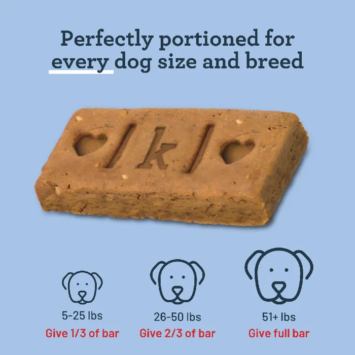 2 Ct. Bliss Bar Soft Chew For S,m,l Dog - Pb