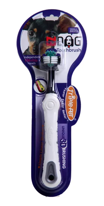 Triple Pet Toothbrush Small Breed