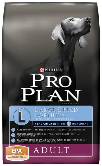 Pro Plan Large Breed Adult 34lb