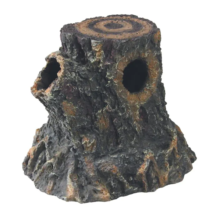 Zilla Basking Stump Den Small