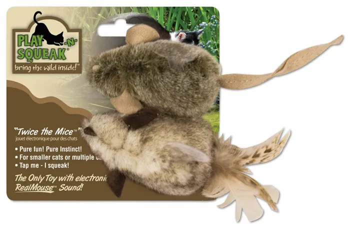 Our Pet's Twice the Mice Cat Toy 2 Pack