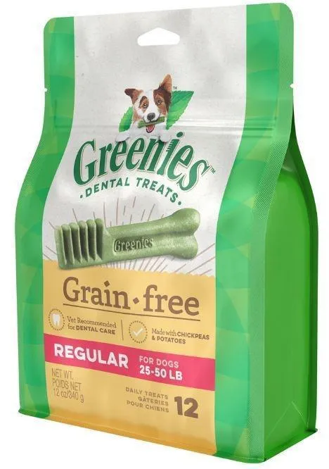 Grain Free Regular Dental Care Chews Dog Treats -