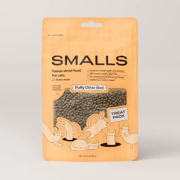 Smalls Cat FD Turkey Puffy Other Bird 3oz