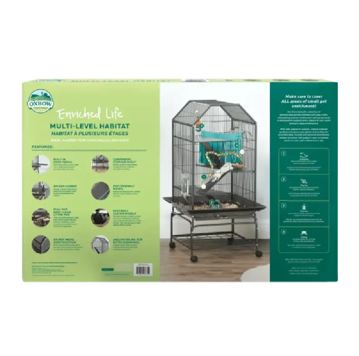 Oxbow Habitat Multi Level For Chinchillas & Rats