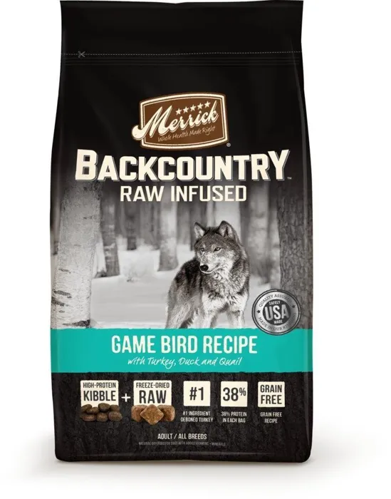Backcountry Raw Infused Gf Wild Game Bird Dog 4-lb