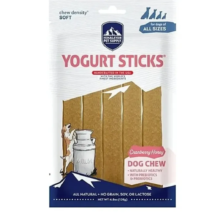 Himalayan Dog Yogurt Sticks Cranberry Honey 4.8oz