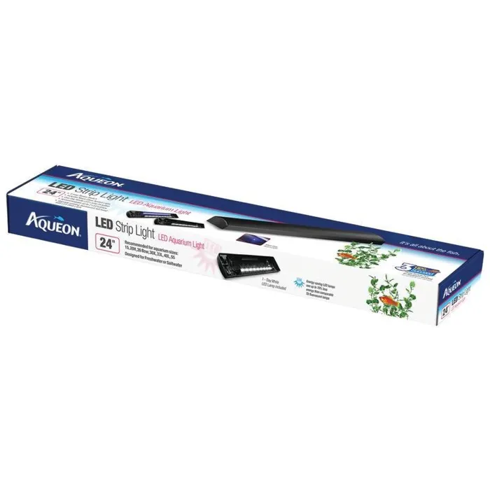Aqueon Strip Light Led Black 24"