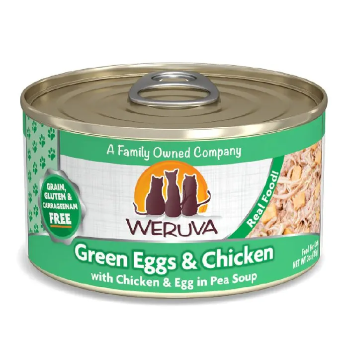 Weruva Cat Green Eggs & Chicken 3 oz