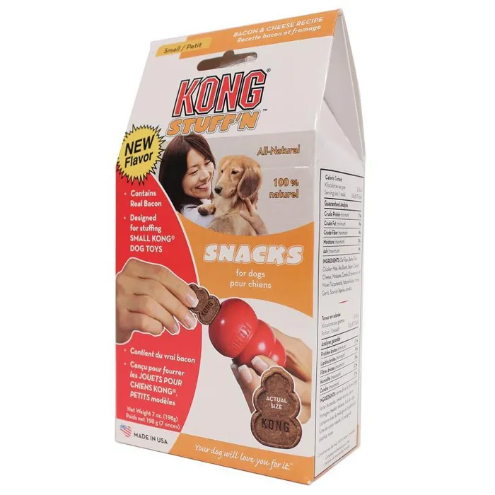 Kong Bacon And Cheese Snacks Small 8.5 Oz