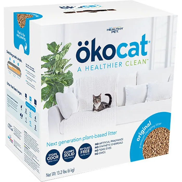 Okocat Original Premium Clumping Cat Litter 12.6 Lb
