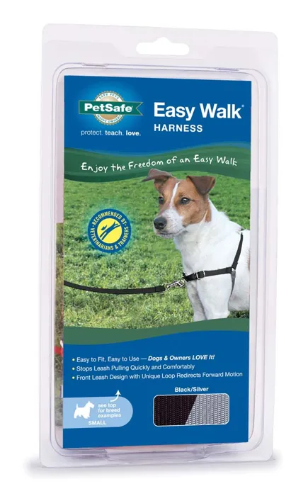 Easy Walk Harness, No Pull Dog Harness Sm Black
