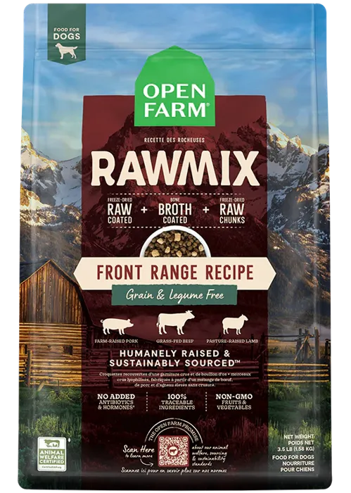 Open Farm Dog GF Raw Mix Range 3.5#