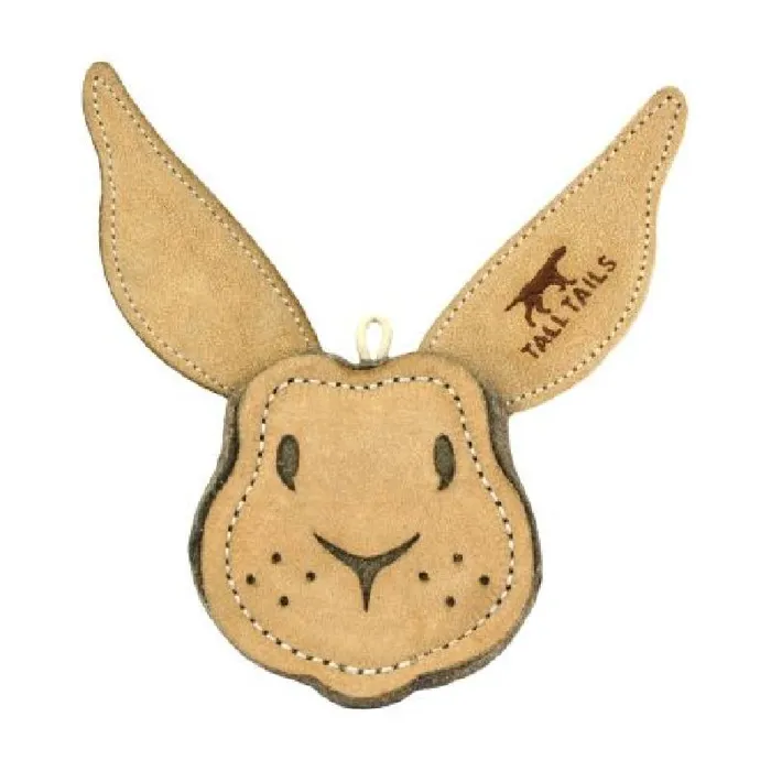 Tall Tails Scrappy Leather Rabbit 4"