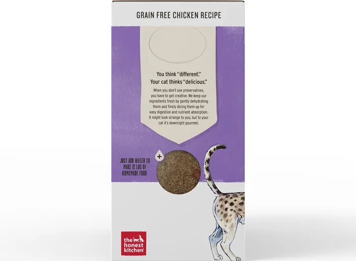 Grain-free Chicken Recipe Dehydrated Cat Food 2-lb
