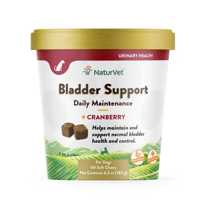 NaturVet Dog Bladder Support Soft Chews 60ct