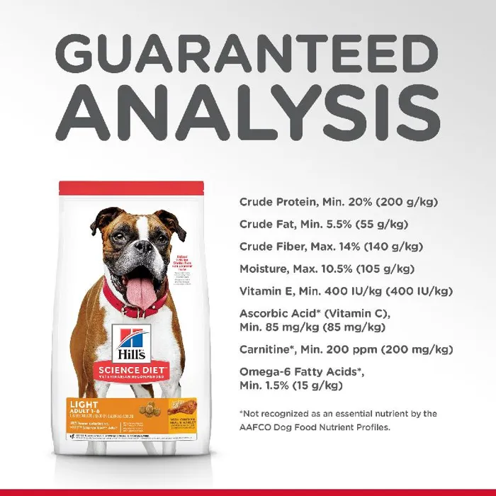 Science Diet Dog Light Chicken 30#