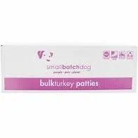 Small Batch Frozen Dog Patties Turkey 18#
