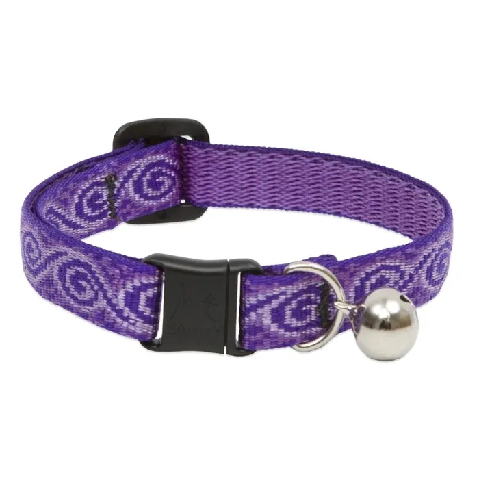Lupine 1/2" Jelly Roll 8-12" Cat Collar w/ Bell