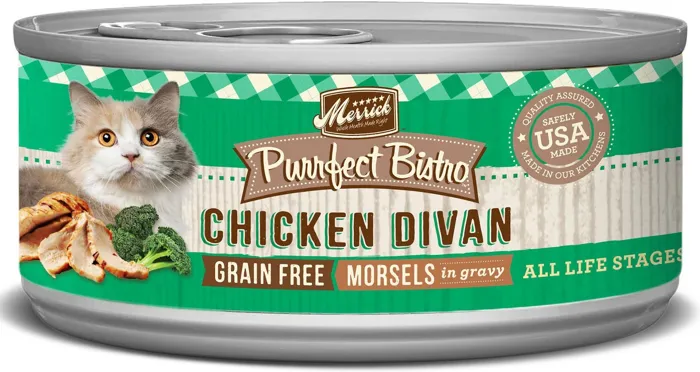 Purrfect Bistro Gf Chkn Divan Morsels Cat 5.5-oz