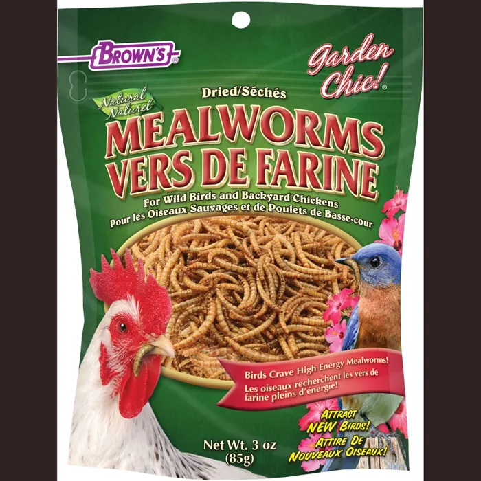 Mealworm Fixins Tub 3 Ounce
