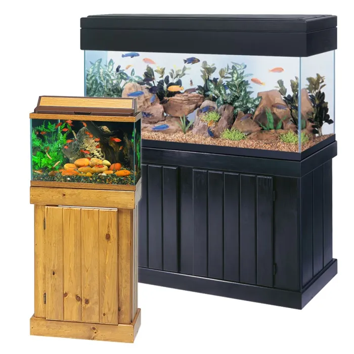 Classic Pine Stand Black 20x12"