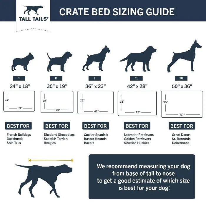 Tall Tails Bed Crate Pad Deluxe Small 24x18