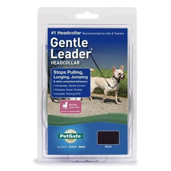 Gentle Leader Headcollar Medium 25-60 Lbs Black
