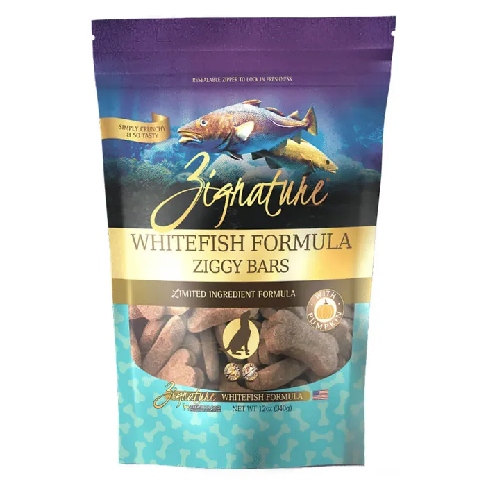 Zignature Ziggy Bars Whitefish 12oz