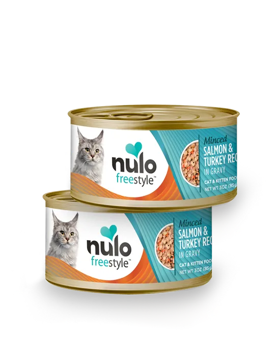 Nulo Cat Minced Salmon/Turkey 3oz