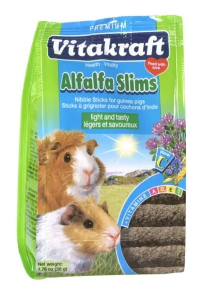 Vitakraft Guinea Pig Alfalfa Slims 1.76 Oz