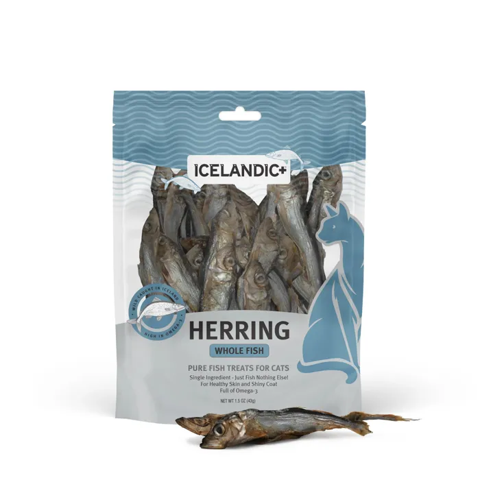 Icelandic Plus Cat Treat Herring 1.5oz