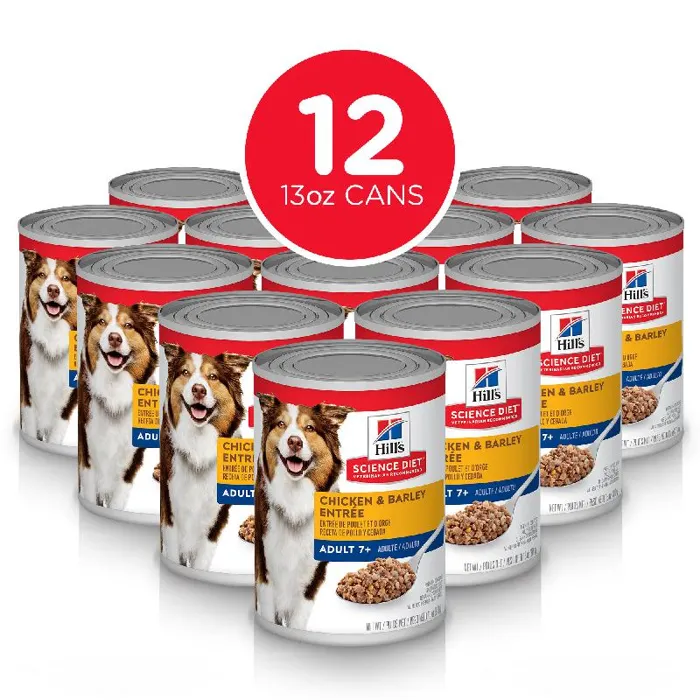Science Diet Dog Chicken/Barley 7+ 13oz