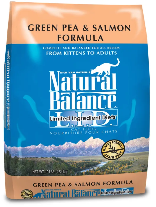 Green Pea And Salmon Dry Food - 10-lb