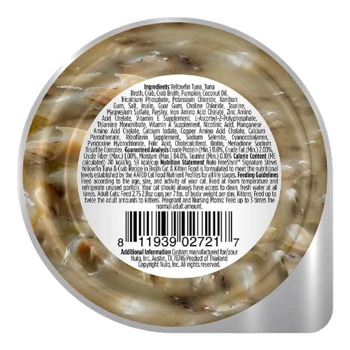 Nulo Cat Stew Tuna/Crab 2.8oz