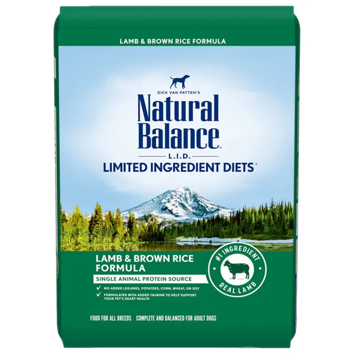Limited Ingredient Lamb And Brown Rice - 12lb