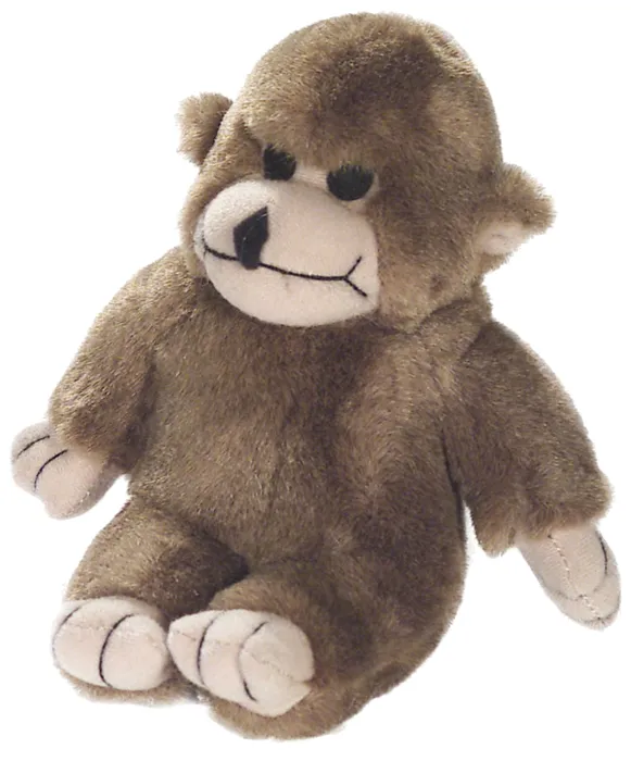 Multipet Talking Toy Chimp 5"