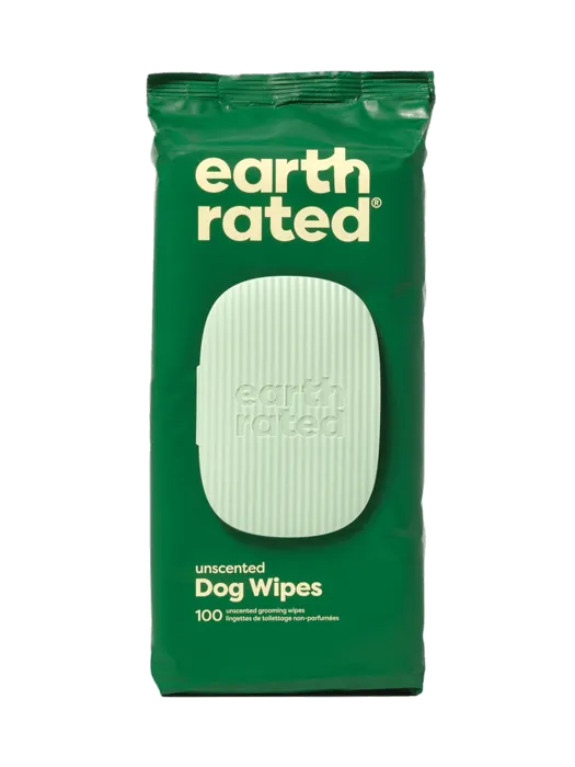 Earth Rated Wipes Unscented 100ct