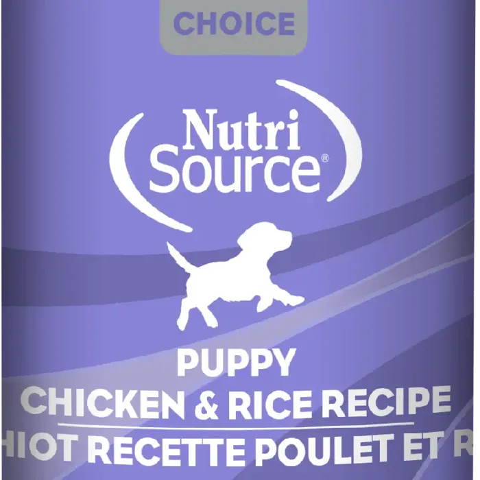 Nutrisource Dog Can Choice Puppy Chicken & Rice 12/12.3 Oz